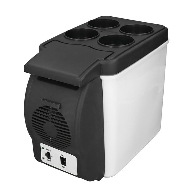 Refrigerador para automóvil de 12 V refrigerador de doble propósito frío y caliente de 37 W caja de medicina portátil de bajo ruido de 6 L refrigerador cosmético para ANGGREK Otros