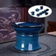thumbnail image 5 of 6 tazas 1 colador de té, té de cerámica japonesa lateral hecha en de cerámica Jingdezhen pa té en Azul Yotijar Kits de tetera, 5 of 8