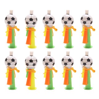 FEPITO Pin The Football on The Goalpost, Pin The Football Game for Kids,  Birthday Party Game with 24 Pcs Football Stickers for Football Party