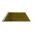 thumbnail image 2 of Ahgly Company Machine Washable Indoor Rectangle Persian Yellow Bohemian Area Rugs, 5' x 7', 2 of 4