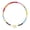 colourful-04, variant on Women's Rainbow Beaded Necklace, Colorful Natural Stone Freshwater Pearl Strand, Boho Surfer Beach Casual Holiday Jewelry Gift for Her