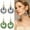 style2, variant on DESIGNICE 2 Pairs Statement Earrings for Women,Metal Plated Hollowed-Out Ethnic Style Chandelier Earrings,Dangle Earrings for Women Wife Girlfriend Fashion Jewelry Accessories Gift,Style1