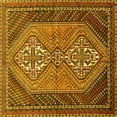 thumbnail image 1 of Ahgly Company Indoor Square Persian Yellow Traditional Area Rugs, 8' Square, 1 of 4