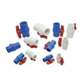 thumbnail image 5 of 1/2" 3/4" 1" 1.25" 1.5" 2" Female Thread PVC Ball Valve Socket Valve Screw Plumbing Pipe Fittings Irrigation System Adapter 1Pc ,Stable Performance, 5 of 5