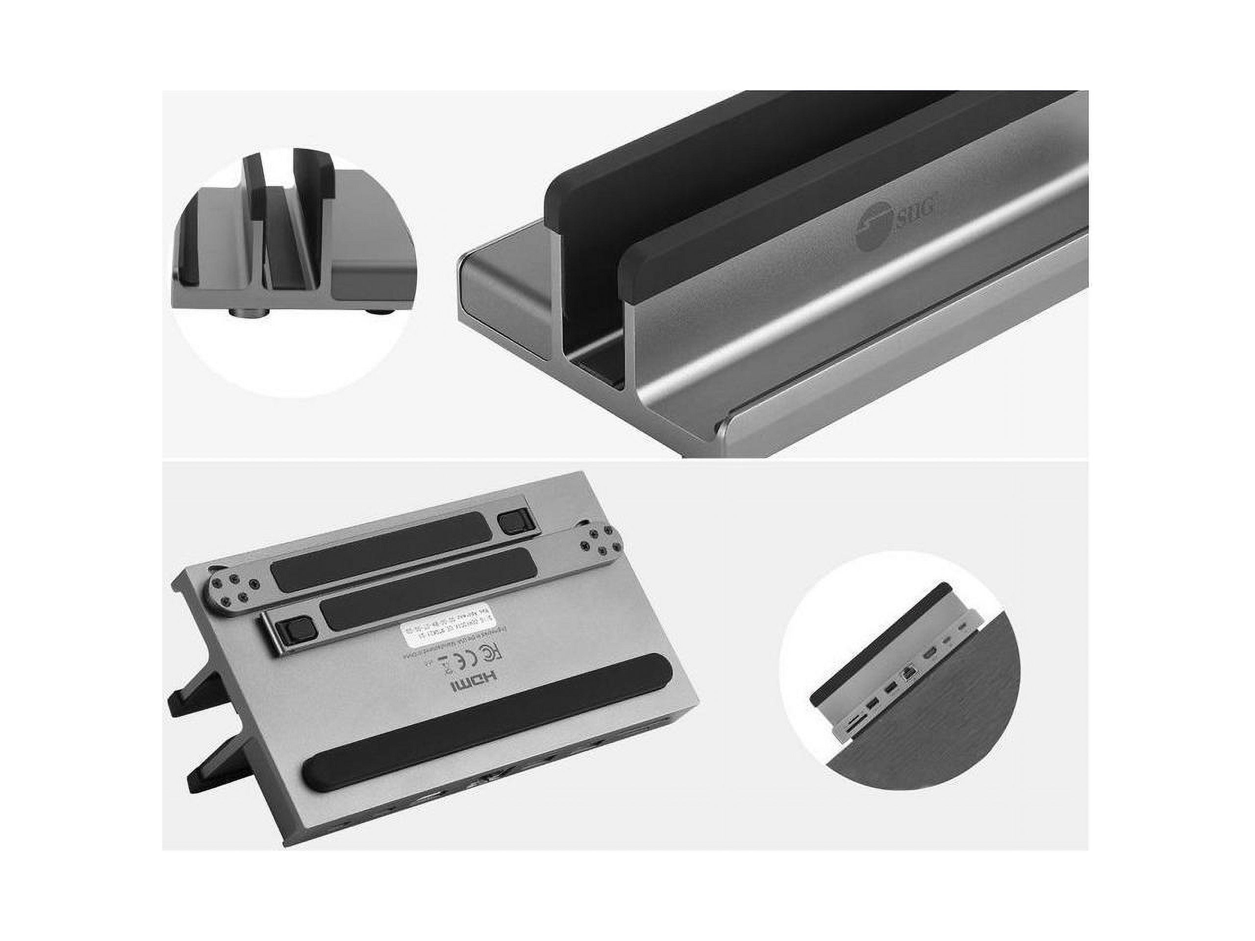 SIIG USB-C Laptop Stand W/ 4K Docking Station CEMTDK21S1