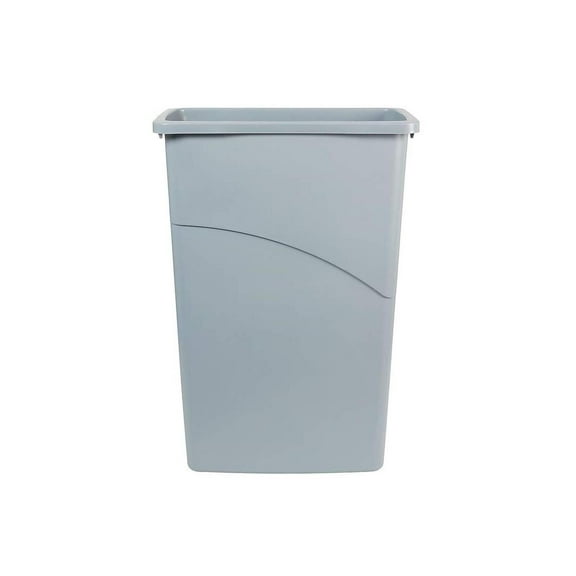 COASTWIDE 2625783 Indoor Trash Can Without Lid Gray Plastic 23 Gal. (BPR50717)