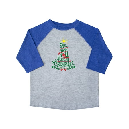 

Inktastic We Wish You A Merry Christmas Gift Toddler Boy or Toddler Girl T-Shirt