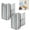 Silver, variant on 2 Pack Door Reinforcement Lock for Kids Safety Withstand 800lbs Door Latch Lock, Add a Door Security Lock- Black Extra Door Lock with 8 Screws Prevents Unauthorized Entry