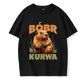 thumbnail image 2 of Camiseta de dibujos animados Bobr Kurwa Grunge para hombre, ropa divertida de los 90, Harajuku, Y2k, moda de la UE, 2 of 5