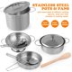 thumbnail image 2 of Juego de ollas y sartenes Play Kitchen Accessories D-fantix, 2 of 9