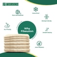 thumbnail image 3 of Juego de sacos de arpillera FIBEUSION, resistentes, reutilizables, con capacidad de 50 kg, 3 of 9