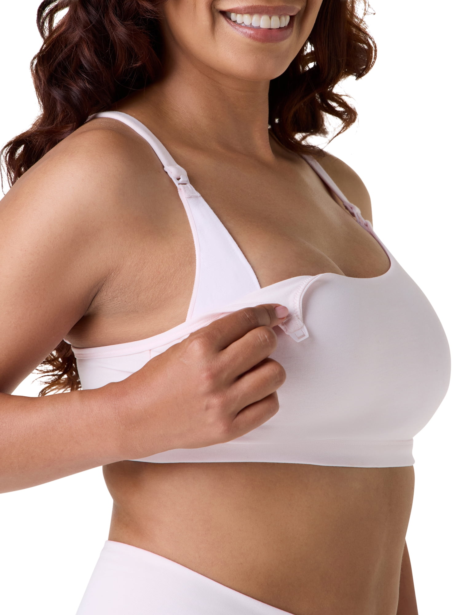 Ingrid & Isabel For Every Belly Women's Maternity & Nursing Cotton Jersey Bralette, SizesS-4XL