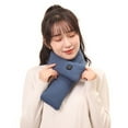 thumbnail image 3 of Unisex Heated Scarf Soft Adjustable Pure Color Design Electric Scarf Neck Warmer, 3 of 8