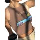 thumbnail image 3 of Lucakuins Mujeres Casual Crop Tops, Cartoon Car Letter Impreso Slim Fit Sin Mangas Chaleco Acanalado, 3 of 5