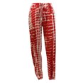 thumbnail image 3 of Guieoi Winter Pants Wide Leg Sweatpants Women Women Casual High Waist Tie-Dye Stripe Running Loose Pencil Pants, 3 of 5