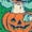GREEN, variant on Lilo & Stitch - Pumpkin Florals Short Sleeve Graphic T-Shirt