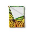 thumbnail image 2 of Abstract Soft Flannel Fleece Blanket, Colorful Tangled Lines Abstract Leaves Design with Various Size Dots Lively Colors, Cozy Plush for Indoor and Outdoor Use, 70" x 90", Multicolor, by Ambesonne, 2 of 6