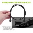 thumbnail image 1 of Car Rubber Hose Water Return Radiator Scavenging Pipe, 1 of 5