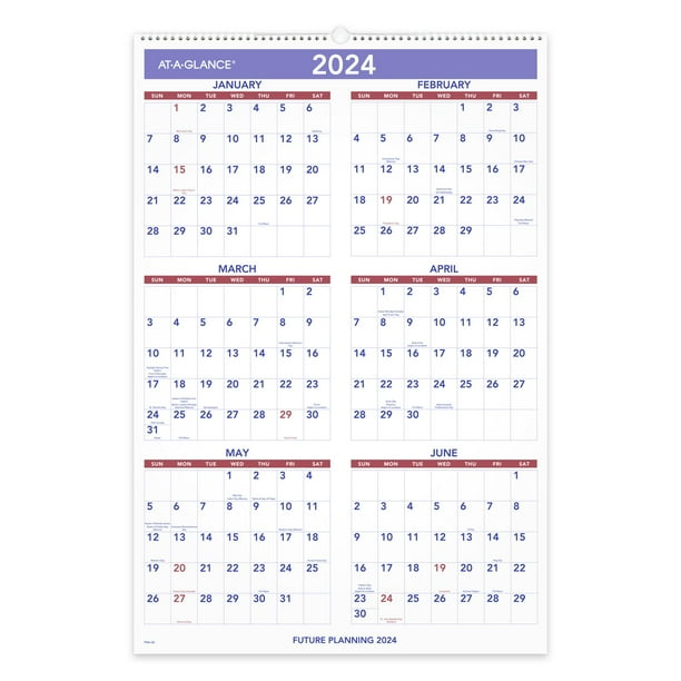 AT-A-GLANCE Monthly 2023 Wall Calendar, Large, 20" x 30" - Walmart.com