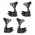 thumbnail image 2 of yotijay 4Pcs Heads (2 For Right, 2 For Left) - Sealed Tuning Key Pegs Replacement For Electric Bass Instruments (Zinc Alloy), 2 of 9