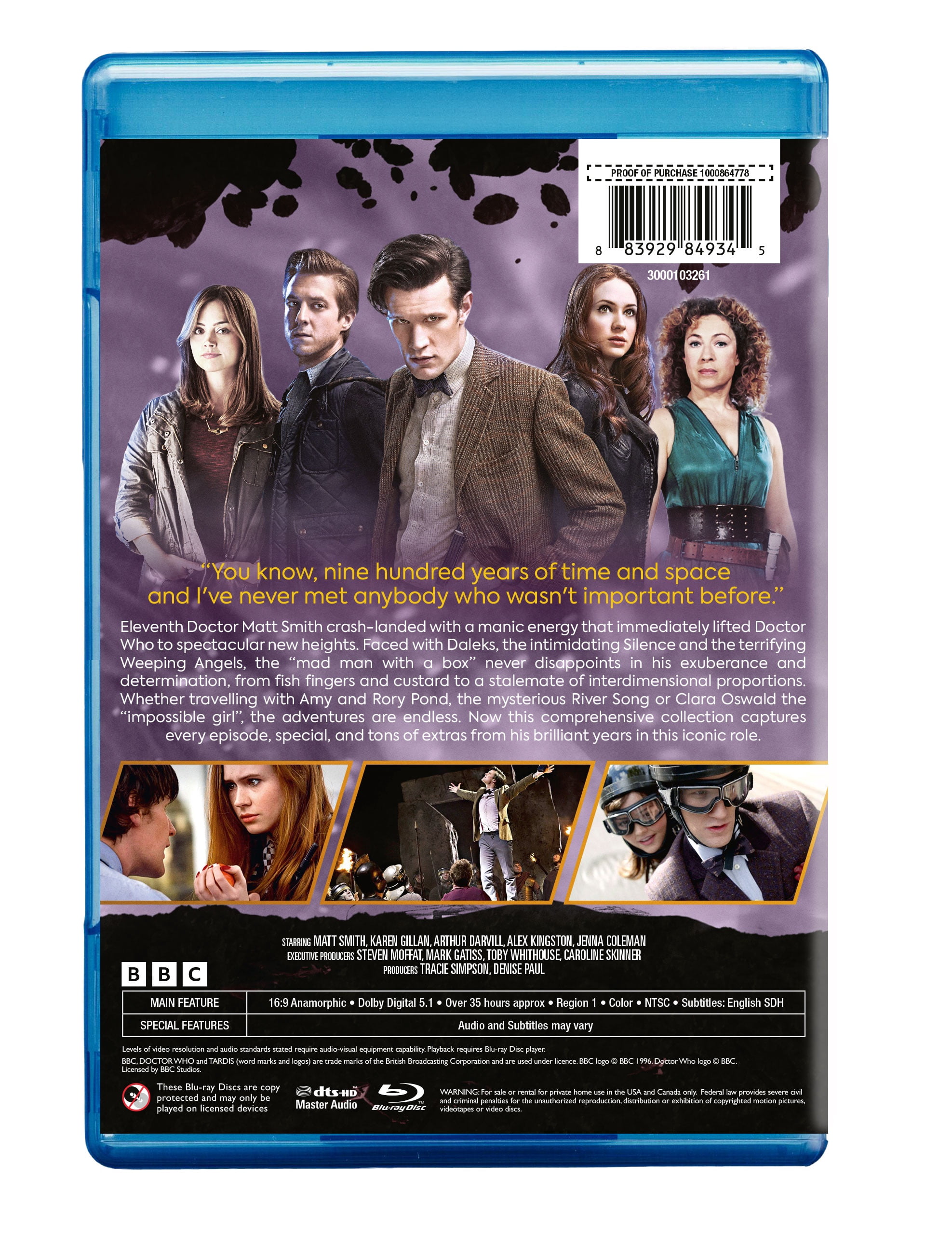 Doctor Who: The Complete Matt Smith Years (Blu-ray), Science Fiction, BBC