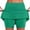 Mint Green, variant on Chbgutlmr Gym Shorts Women Plus Size Summer Skirts High Waited Slim Fitting Running Yoga Workout Skorts