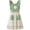 Green, variant on Jiibva Cute Floral Apron Kitchen Apron with Pocket Princess Cooking Apron Summer Thin Apron Cotton Breathable Chef Apron For Painting Baking,Gardening