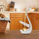 thumbnail image 4 of Stainless Steel Fork and Spoon Holder, Decoration Tableware Set kitchen Tools Swan Holder Cutlery Holder,Best gift for Valentine's Day/Wedding, 4 of 5