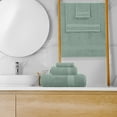 thumbnail image 4 of MyOwn Ultra Soft 8-Piece Towel Set - 100% Pure Ringspun Cotton, Contains 2 Oversized Bath Towels 27x54, 2 Hand Towels 16x28, 4 Wash Cloths 13x13 - Ideal for Everyday use, Hotel & Spa - Jade, 4 of 6