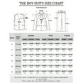thumbnail image 6 of Boys Suits 3 Piece Wedding Page Boy Party Prom Suit Jacket+Vest+Pants+Tie khaki, 6 of 9