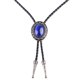 thumbnail image 4 of Colr de Hombre Joyería de Turquesa Estilo Vintaje Vaquero Occidental Accesorio Decorativo de Traje Camisa - Azul Baoblaze Lazo occidental de Bolo, 4 of 8