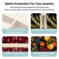 thumbnail image 3 of Thanksgiving Fruit Travel Portable Square Jewelry Organizer with Storage Box | Jewelry Display and Box for Rings, Earrings, Necklaces, Bracelets - Suitable for Girls and Women, 3 of 6