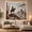 Cowboy on Horse, variant on Cowboy Leads Longhorn Herd Across Desert with Mesas, Adventurous Vintage for Western Fans, Frontier Ranch Art, Housewarming Gift, Tapestry Wall Hanging for Living Room and Den