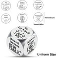 thumbnail image 3 of Couples Dinner Decision Dices Date Night Decision Maker Dices Novelty Gag Gift, 3 of 17