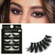 thumbnail image 2 of 3 Pairs 3D Long False Eyelashes Makeup Natural Fake Thick Black Eye Lashes, 2 of 5