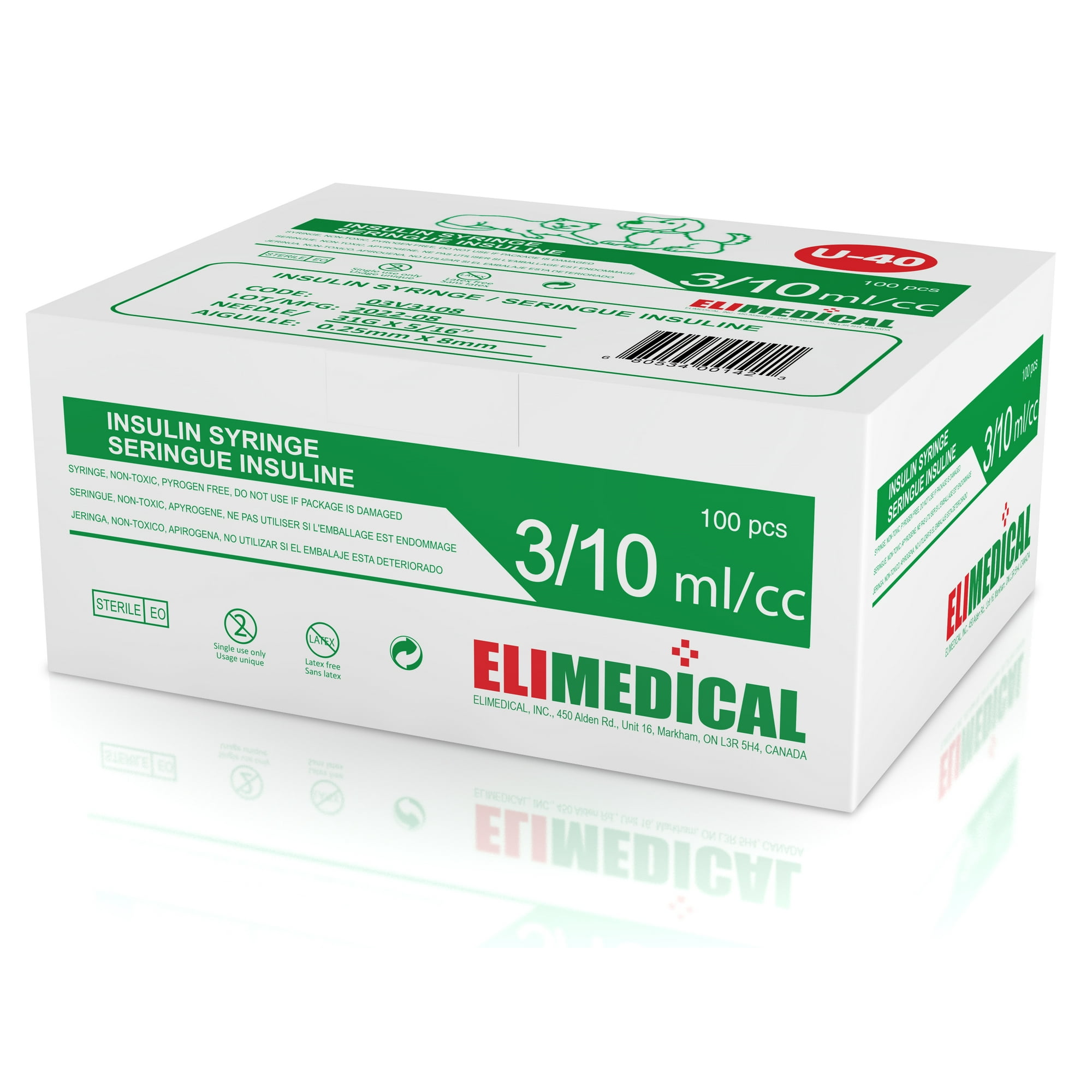 Dog insulin syringes u40 hotsell