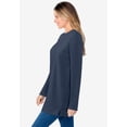 thumbnail image 3 of Woman Within Plus Size Sherpa Sweatshirt, 3 of 6