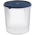 thumbnail image 1 of Contenedores de plástico redondos modulares multiusos Signoraware de 5,5 litros con tapa | Aptos para uso alimentario, sin BPA y a prueba de fugas | Organizadores para arroz, especias, harina y granos, 1 of 3