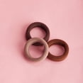 thumbnail image 3 of Goody ComfortFlex Ouchless Hold Fine Hair Brown Seamless Hair Elastics, No-Slip Grip, No Snag, 12 Pack, 3 of 4