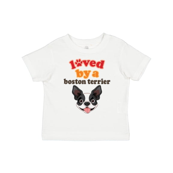 Inktastic Boston Terrier Dog Gift Girls Toddler T-Shirt