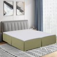 thumbnail image 1 of czcpp-Double Brushed Microfiber Pleated Easy Fit Bed Skirt, Ultra Soft, and Wrinkle Resistant - Sage, Twin, 1 of 4