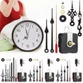 thumbnail image 3 of 3PCS Silent DIY Clock Movement Mechanism Hands Kit Wall Clock Movement Repair Tool Parts Kit Long Shaft Mechanism, 3 of 5