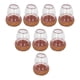 thumbnail image 4 of 8 Uds fundas para pies de silla taburete almohadillas para pies Protector de patas de mesa silenciador grueso transparente redondo S, 4 of 8