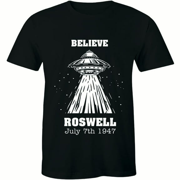 Roswell Crash 1947 Ufo Mexico Government Cover Up Conspiracy Aliens T-Shirt