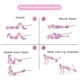 thumbnail image 2 of Naiovety 1 par de correas de tobillo para Fitness, Protector de articulación de bloqueo, soporte para ejercicio, entrenamiento de gimnasia, Crunch, Ropa Deportiva, Zapatos Negro SG Naiovety OD028202-02, 2 of 6