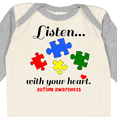 thumbnail image 4 of Inktastic Autism Awareness Boys or Girls Long Sleeve Baby Bodysuit, 4 of 5