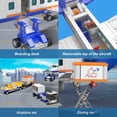 thumbnail image 3 of Set de construcción YOYBLOXY City Passenger Airplane con remolque, 3 of 7