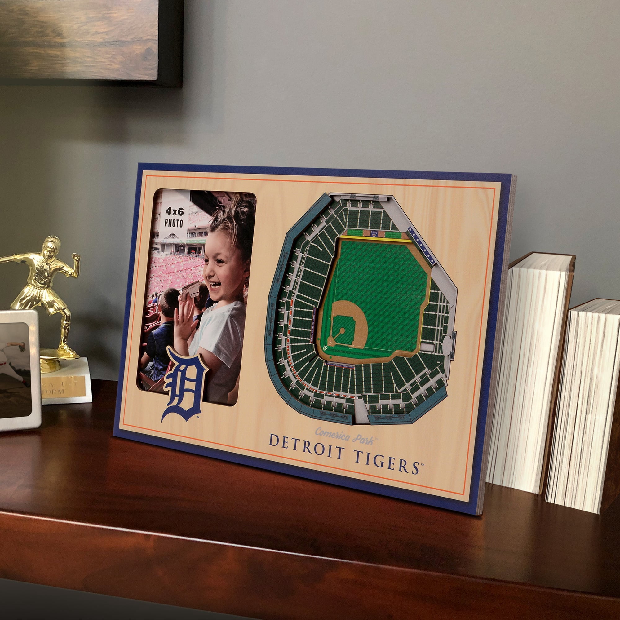 IDNA Detroit Tigers 3D StadiumViews Picture Frame