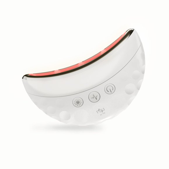 Ms.W Outils Faciaux Électriques Gua Sha, Outil de Sculpture du Visage avec Masseur Chauffant & Vibrant & Lumière Rouge, Outil Guasha pour Double Menton, Contouring & Raffermissant