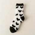 thumbnail image 3 of (2pc)MSJUHEG Fuzzy Socks,Warm Socks,Slipper Socks for Men,Fluffy Socks,Wool Socks,Socks Animal Cotton Pattern Lady Socks Soft Warm Winter Socks A One Size, 3 of 3